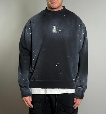 Мъжка блуза DESTROYED SWEAT