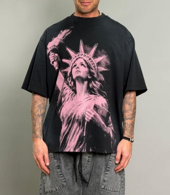 Мъжка овърсайз тениска ICON STATUE TEE